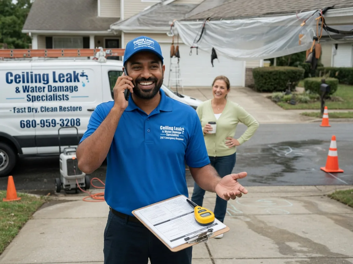 Ceiling Leak Cleanup Lumberton, NJ FAQs